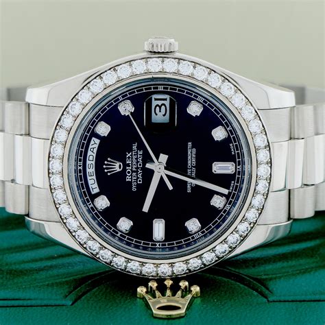 rolex presidential 41mm white gold.